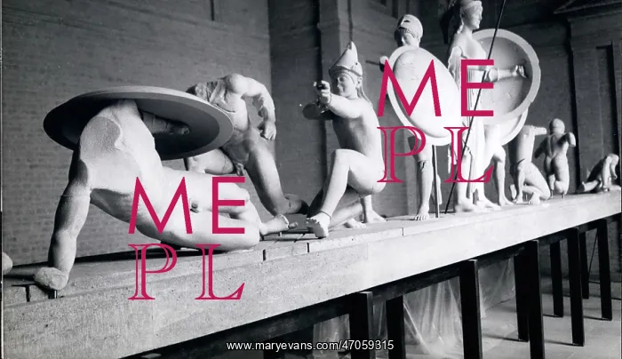  : Statues on display in Glyptothek, Munich