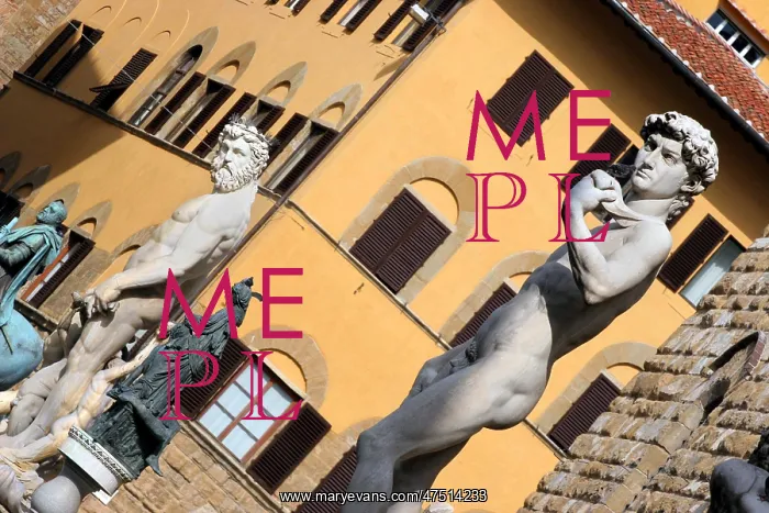 : Statues in the Piazza della Signoris : Statues in the Piazza della Signoris