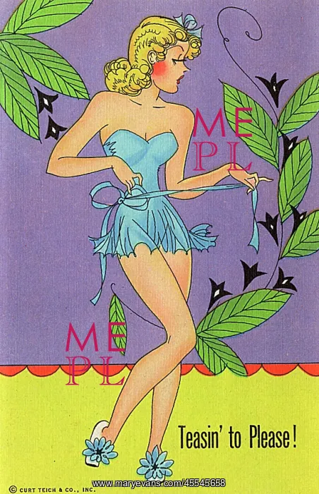 : Statuesque blonde beauty teasingly pulls at her waistband : Statuesque blonde beauty teasingly pulls at her waistband