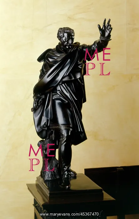 : Statuette of Prince Von Blucher : Statuette of Prince Von Blucher