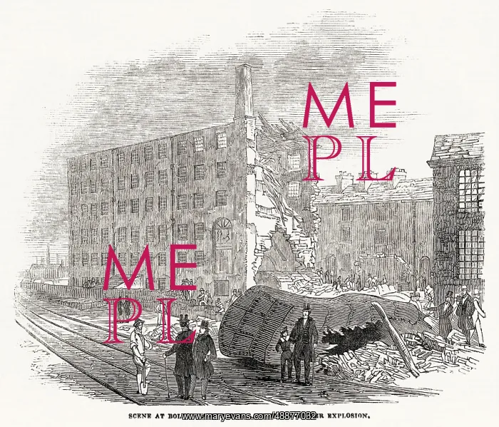 : Steam-boiler explosion at Bolton : Steam-boiler explosion at Bolton