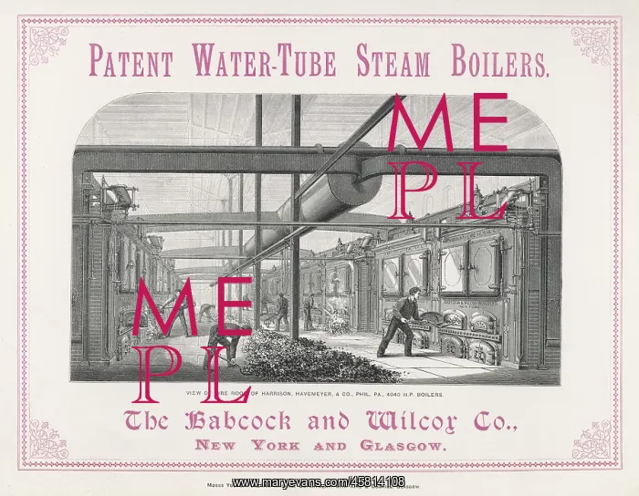 : STEAM BOILERS / 1885 AD : STEAM BOILERS / 1885 AD