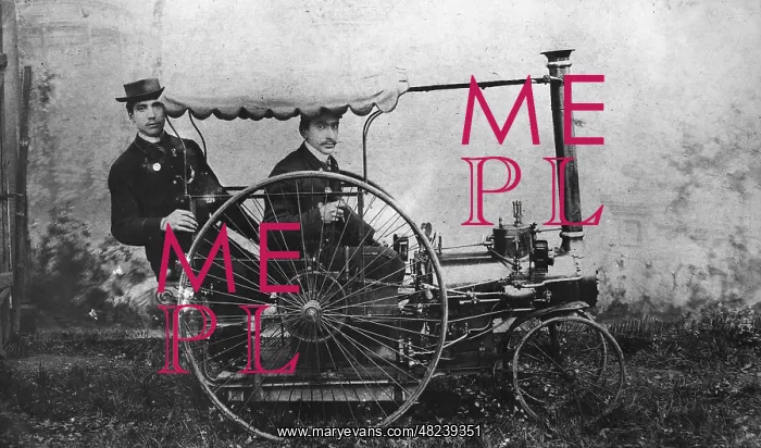 : Steam car, 1889 : Steam car, 1889