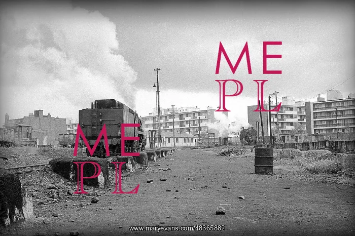 : Steam engine over the ashpits at Nine Elms Loco Yard : Steam engine over the ashpits at Nine Elms Loco Yard