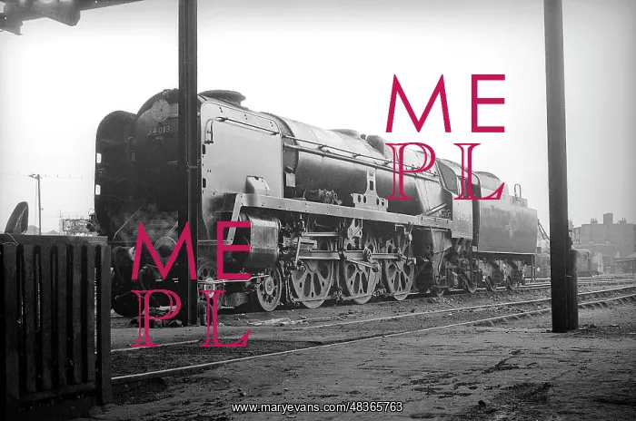 : Steam engine in Nine Elms Loco Yard : Steam engine in Nine Elms Loco Yard