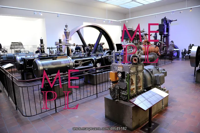 : Steam engines. Room inside. Deutches Museum. Munich. Germany : Steam engines. Room inside. Deutches Museum. Munich. Germany