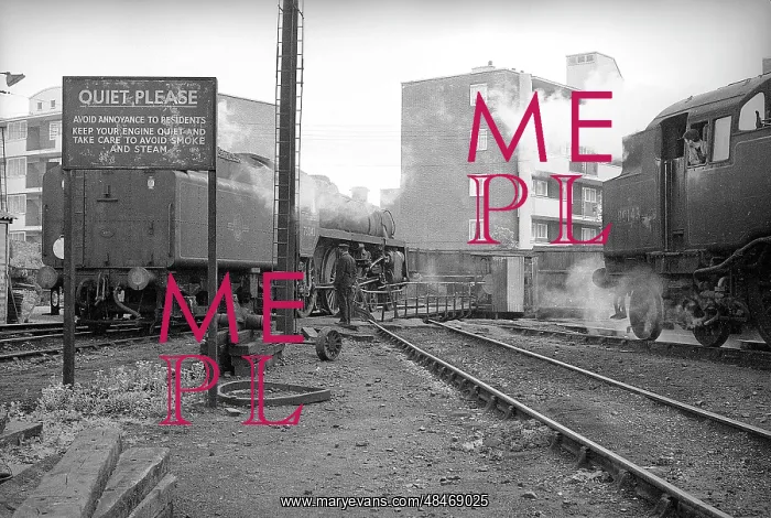 : Two steam engines in steam : Two steam engines in steam