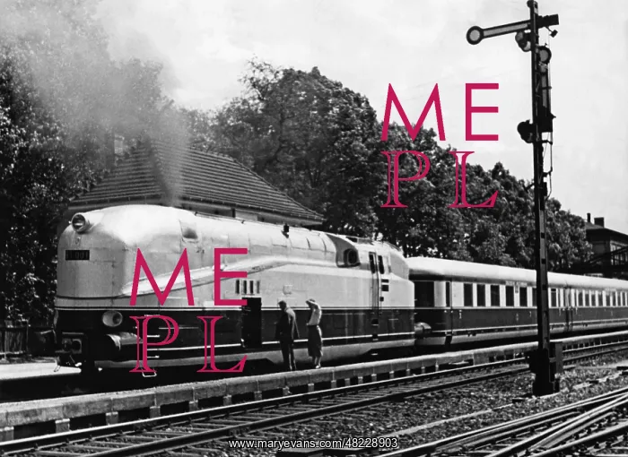  : Steam express train, 1935