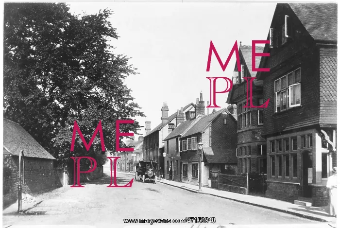 : Steam lorry in Midhurst : Steam lorry in Midhurst