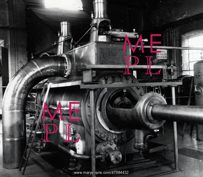 : Steam powered winding engine, South Wales : Steam powered winding engine, South Wales
