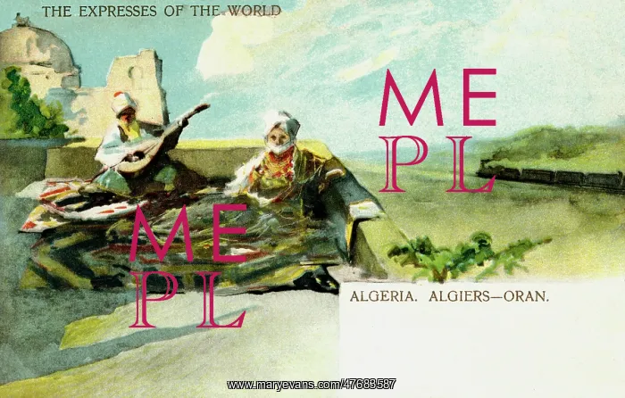 : Steam train on Algiers to Oran route, Algeria : Steam train on Algiers to Oran route, Algeria