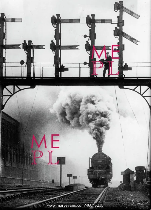 : Steam train and signals : Steam train and signals