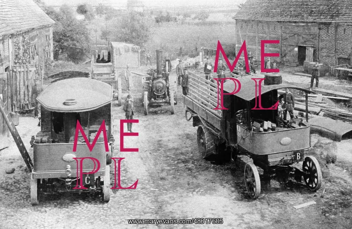 : Steam truck, 1902 : Steam truck, 1902