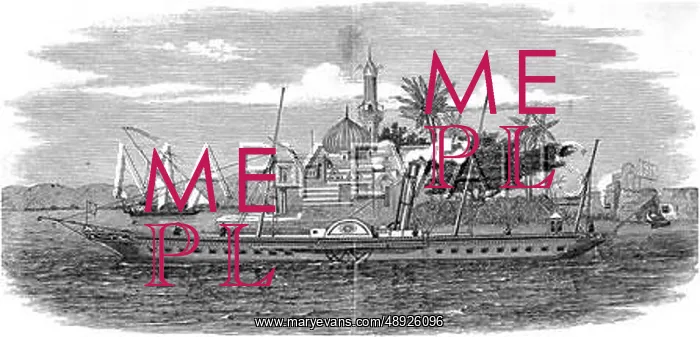 : Steam yacht Sayed Pacha, 1849 : Steam yacht Sayed Pacha, 1849