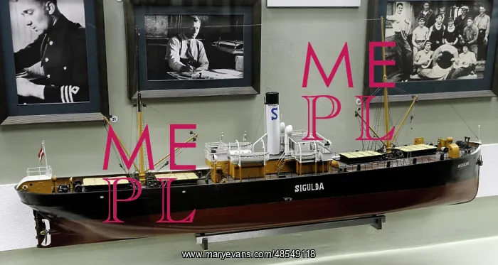 : Steamboat Sigulda. Built in 1901. Model : Steamboat Sigulda. Built in 1901. Model