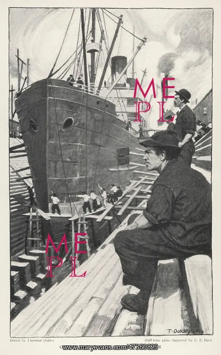: Steamer in Dry Dock : Steamer in Dry Dock