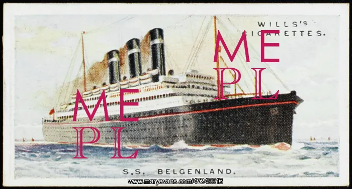 : Steamship Belgenland : Steamship Belgenland