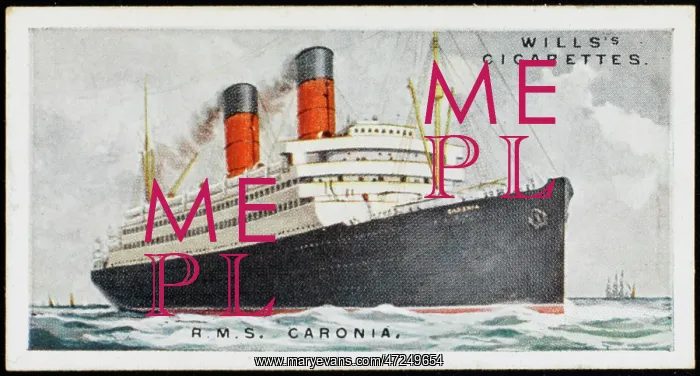 : Steamship Caronia : Steamship Caronia