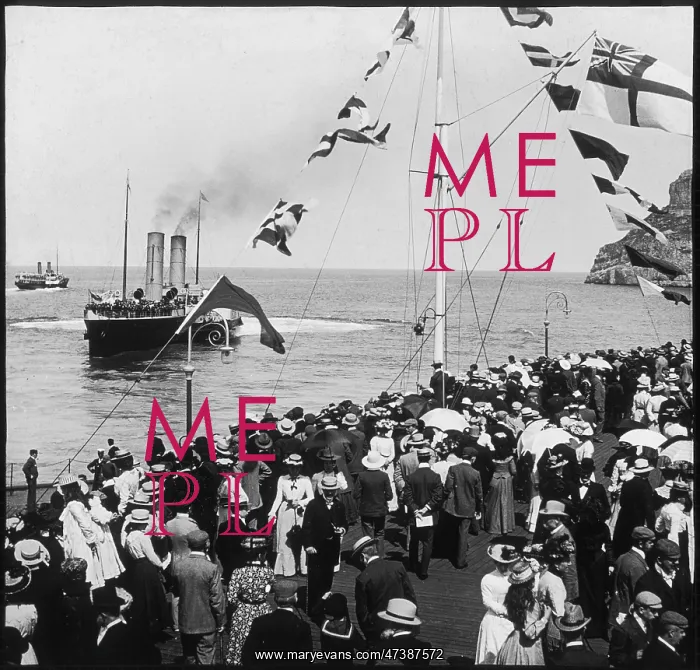 : Steamship Crowd 1899 : Steamship Crowd 1899