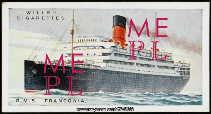 : Steamship Franconia : Steamship Franconia