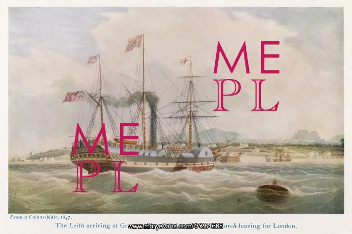 : Steamship Leith 1847 : Steamship Leith 1847