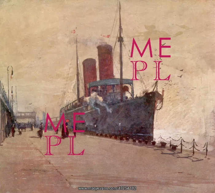  : Steamship Lucania 1907
