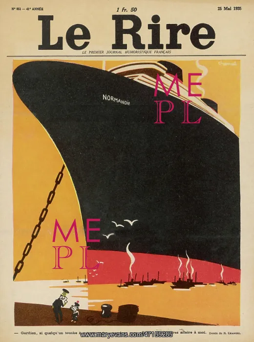 : Steamship Normandie : Steamship Normandie