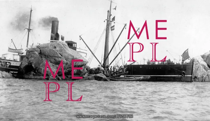 : Steamship SS Chusan, Wei-Hai-Wei island, north east China : Steamship SS Chusan, Wei-Hai-Wei island, north east China