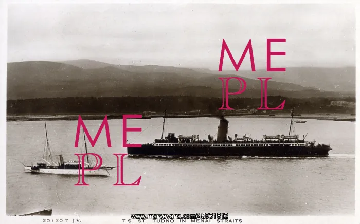 : Steamship TS St Tudno of the LNWSC : Steamship TS St Tudno of the LNWSC