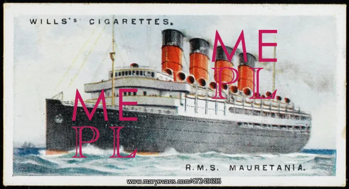 : Steamships - Mauretania : Steamships - Mauretania