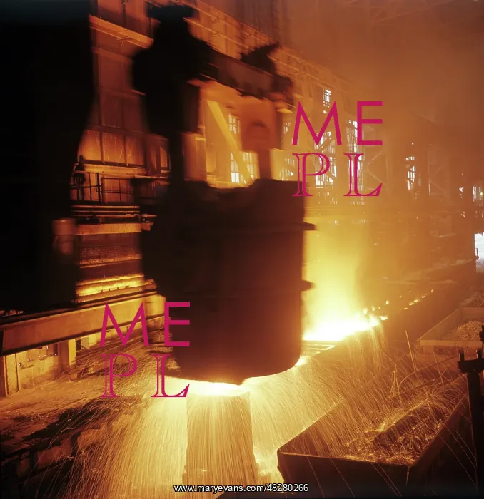 : Steel foundry, 1976 : Steel foundry, 1976