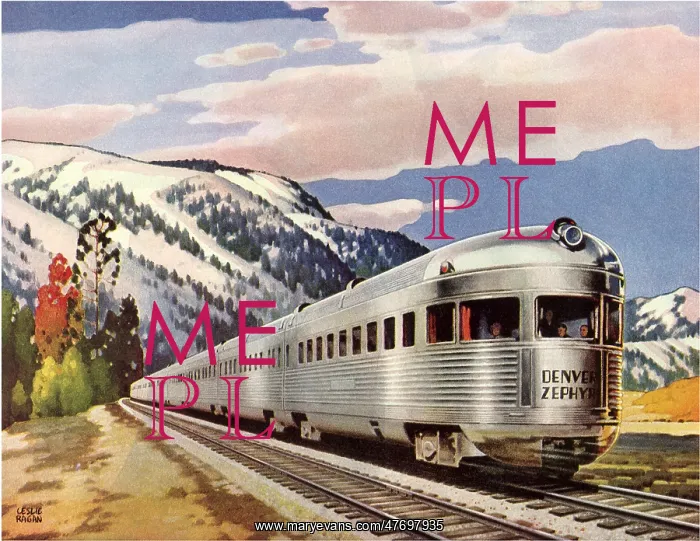  : Steel Train in Rockies
