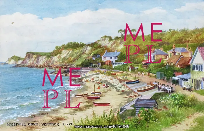 : Steephill Cove, Ventnor, Isle of Wight : Steephill Cove, Ventnor, Isle of Wight