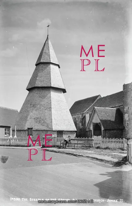 : The Steeple on the Ground, Brookland Church : The Steeple on the Ground, Brookland Church