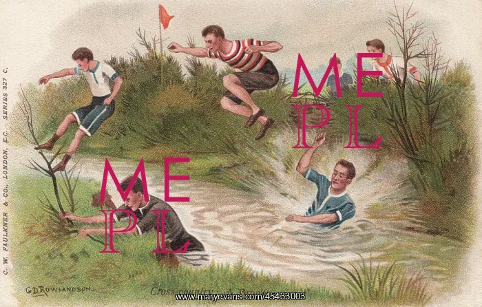  : Steeplechase, Cross Country, A Brook
