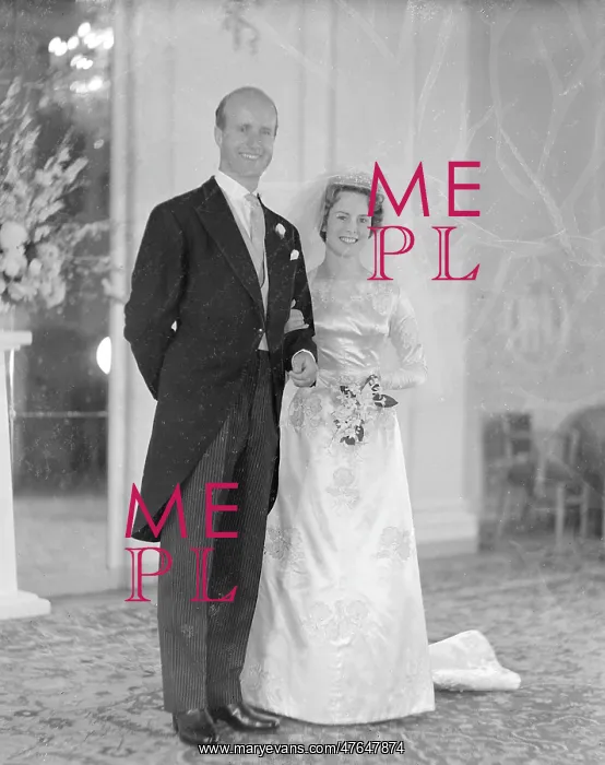  : Stein Spinney wedding. Major and Mrs Stein