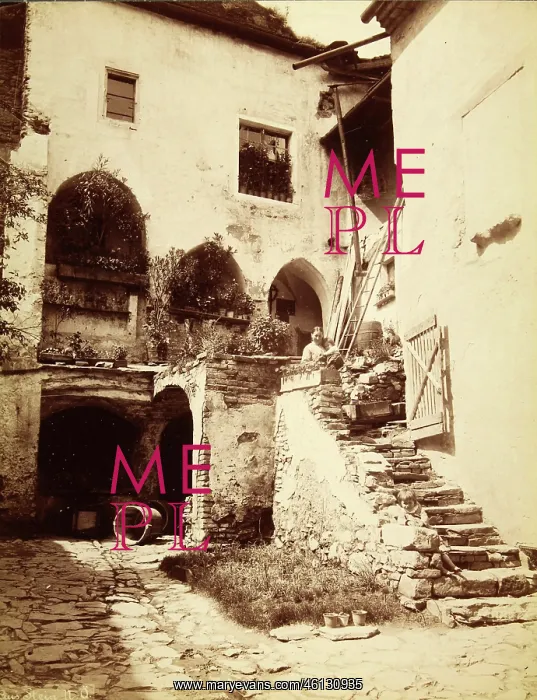 : Stein in Wachau Lower Austria - A courtyard : Stein in Wachau Lower Austria - A courtyard
