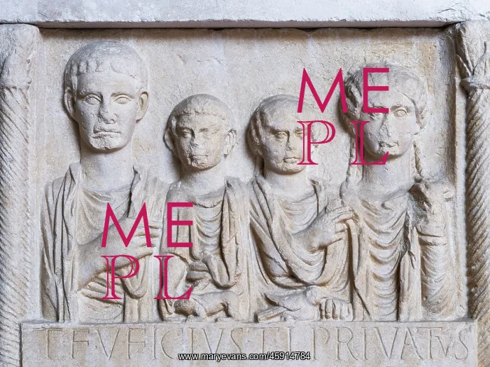 : Stele, Archaeological Museum, Split, Croatia : Stele, Archaeological Museum, Split, Croatia
