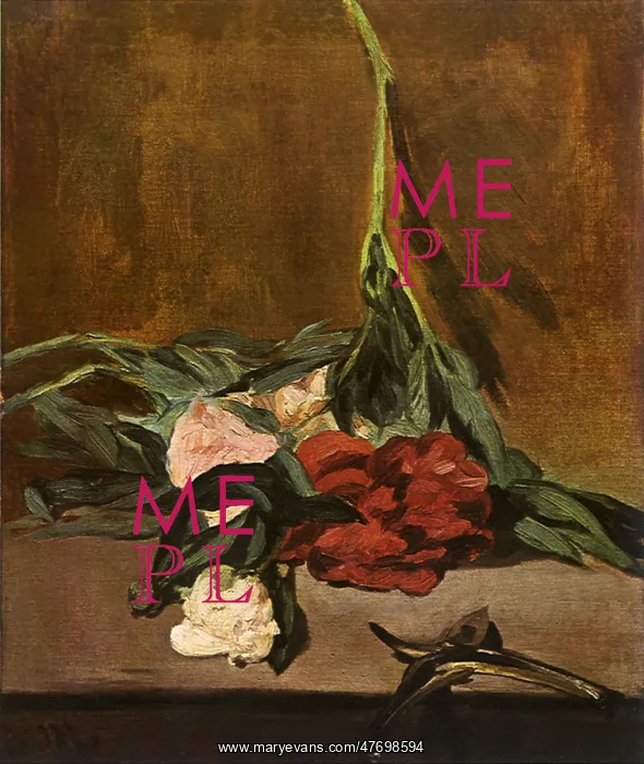  : Stems of Peonies and Secateurs, by Manet