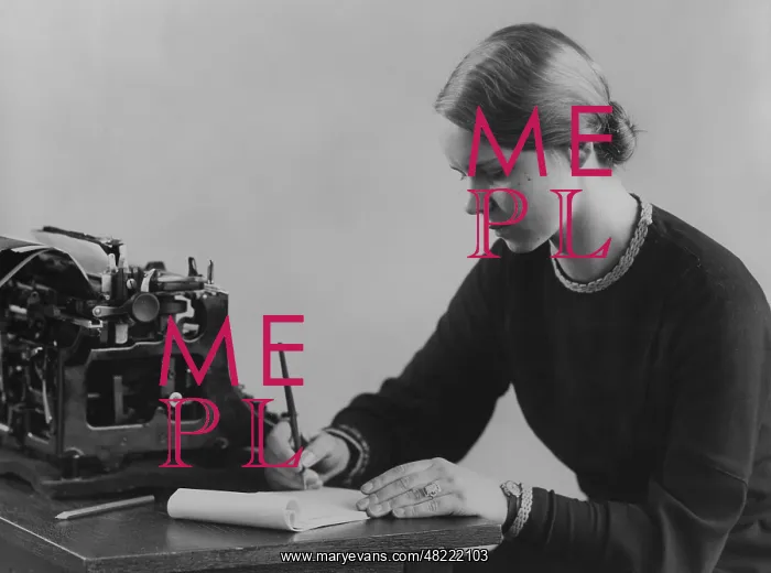 : Stenotypist, 1934 : Stenotypist, 1934