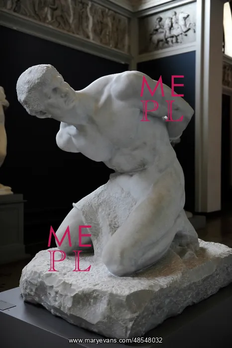 : Stephan Sinding (1846-1922). The Slave. 1913 (1878). Ny Carl : Stephan Sinding (1846-1922). The Slave. 1913 (1878). Ny Carl