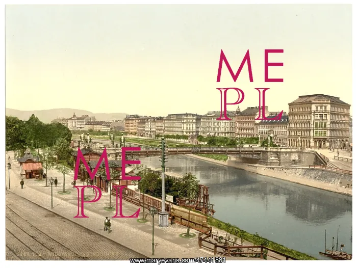 : Stephany (i.e. Stephanie) Bridge, Vienna, Austro-Hungary : Stephany (i.e. Stephanie) Bridge, Vienna, Austro-Hungary