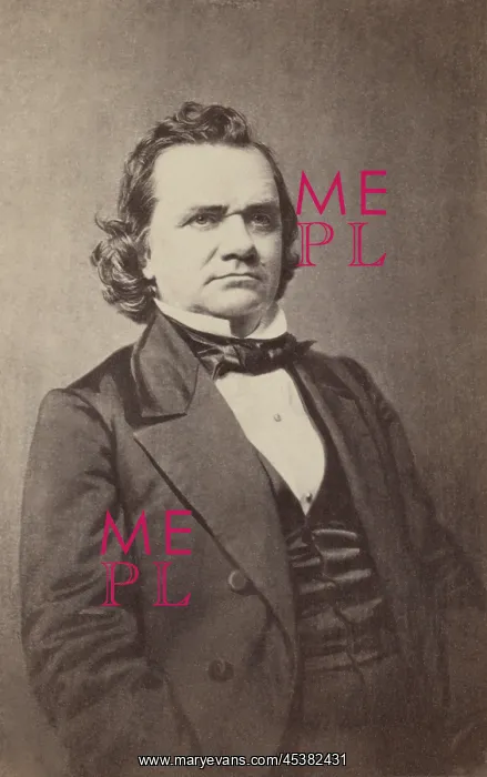 : Stephen A. Douglas, photo by Edward Anthony : Stephen A. Douglas, photo by Edward Anthony