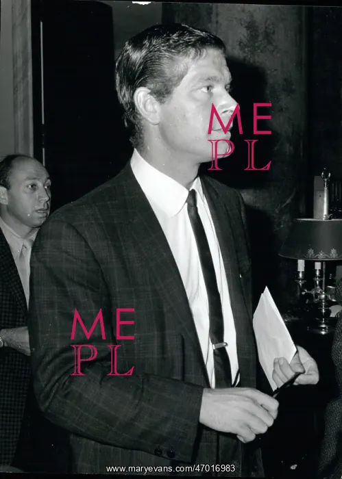 : Stephen Boyd, Irish actor, in Rome for filming : Stephen Boyd, Irish actor, in Rome for filming