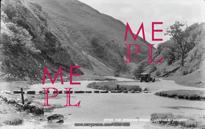 : The Stepping Stones, Dovedale : The Stepping Stones, Dovedale