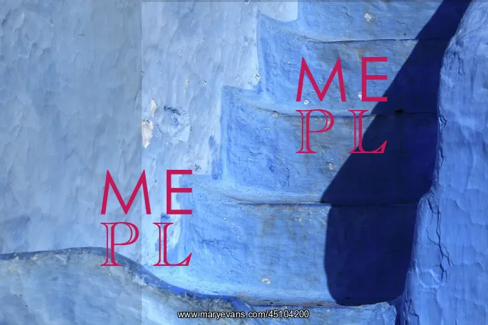 : Steps, Medina, Chefchaouen, Morocco : Steps, Medina, Chefchaouen, Morocco