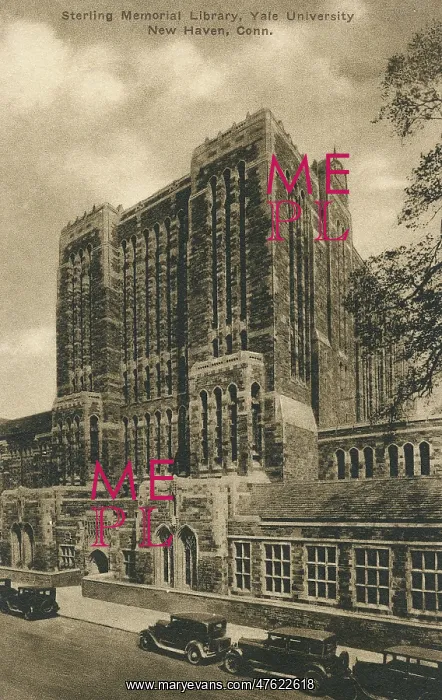  : Sterling Memorial Library, Yale University, New Haven, USA