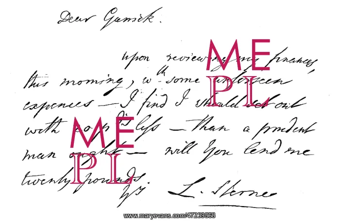 : STERNE LTR TO GARRICK : STERNE LTR TO GARRICK