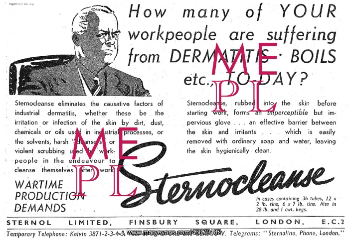 : Sternol Sternocleanse Barrier Creams : Sternol Sternocleanse Barrier Creams