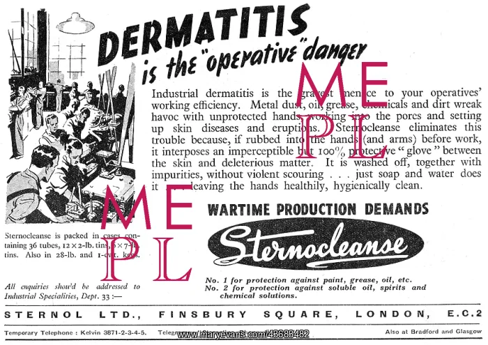 : Sternol Sternocleanse Dermatitis Prevention Barrier Cream : Sternol Sternocleanse Dermatitis Prevention Barrier Cream